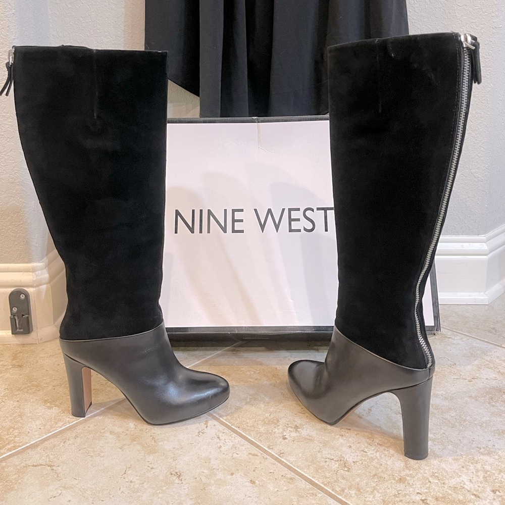 Nine West Tall Black Boots